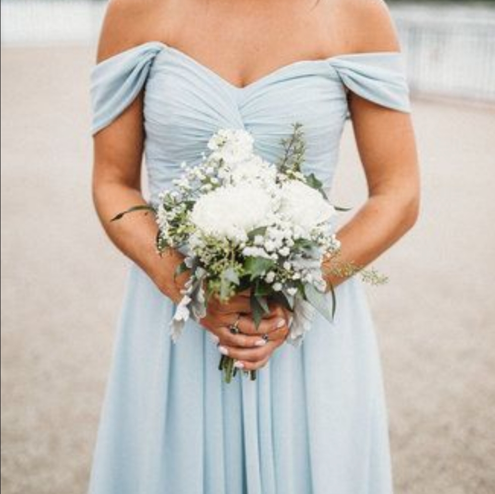 Azazie Kaitlynn Bridesmaid Dress - Mist Color